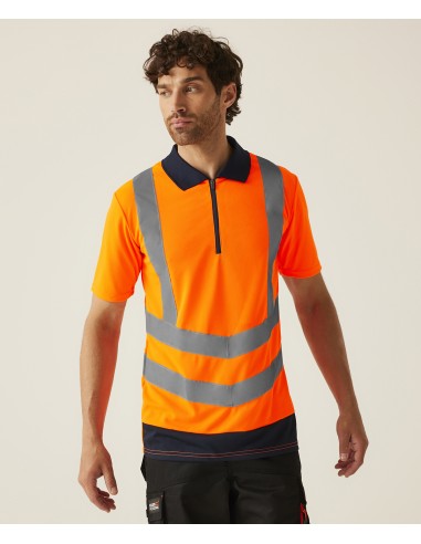 R-TRS189-Hi-vis pro polo